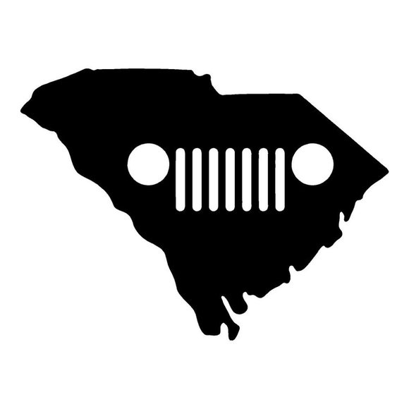 Wall Art Vinyl Decal For Window South Carolina Jeep Logo Poshmark